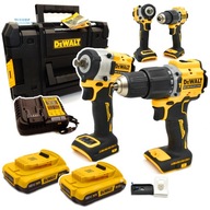 Kombinovaný kľúč DeWalt + príklepová vŕtačka DeWalt DCF921 DCD100YD2 18V