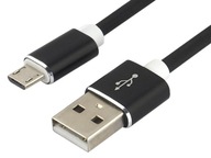 Pripojenie, micro USB kábel, flexibilný silikón, 1,5 m