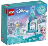 LEGO Disney 43199 FROZEN Elsino nádvorie zámku 5+