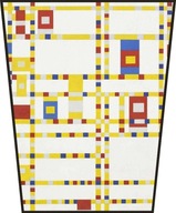 Obrazovka Broadway Boogie Woogie Piet Mondrian