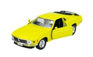 WELLY OLD TIMER 1970 FORD MUSTANG BOSS 302 YELLOW 1:34 KOV NOVÝ MODEL