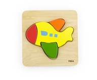 Viga 50173 Prvé puzzle bábätka - lietadlo