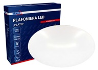 PLAFON NÁSTENNÁ STROPNÁ LAMPA PLATO HERMETIC IP44 1xE27 BIELE okrúhle