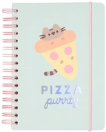 PUSHEEN PIZZA zápisník, diár, zápisník, 100 listov