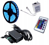 KIT LED pás 300SMD RGB 5050 ovládač IP68 5m