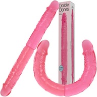 sex DOUBLE GEL DILDO pre PÁRY realistické