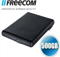 Nový pevný disk FreeCom 500 GB čierny