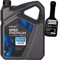 SPECOL MOTOROVÝ OLEJ 5W30 SPEC PREMIUM A5/B5 4L