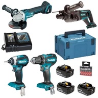 MAKITA COMBO SET 4ks NÁRADIA 18V 3XAKU SZZC