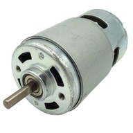 MOTOR KEFY 12V 24V DC 20000ot./min trieda 775 Zrezaná oska typ D oska 5mm