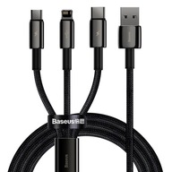 Sada káblov Baseus USB typu C microUSB Lightning