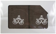 Greno Viva hnedá súprava bavlnených uterákov 1
