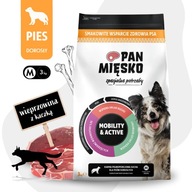 Pan Mięsko Mobility & Active Dry krmivo pre psov BEEF MURKEY M 3kg