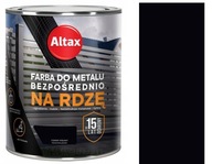 ALTAX FARBA NA KOV HRDZA 0,75L MATNE ČIERNA