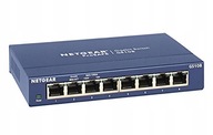 Netgear GS108GE Switch 8 portový GIGABIT 1000 MB GS108