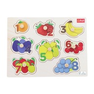 Drevené puzzle Fruits Trefl 18m+