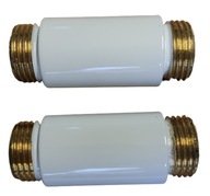 PREDLOŽENIE 1/2" M/M 50 mm BIELA ​​2 ks.