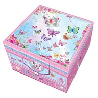 Box so zásuvkou a príslušenstvom Butterflies 178BG