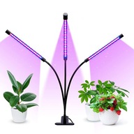 GROWBOX TROJITÁ LED LAMPA NA PESTOVANIE RASTLÍN 30W