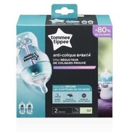 TOMMEE TIPPEE FĽAŠE 260 ml TEPELNÝ SENZOR 2 ks