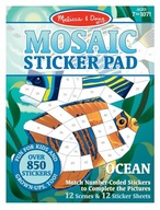 Kreatívne nálepky Mozaiky na nalepenie Ocean Animals MelissaandDoug