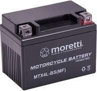 GÉLOVÁ BATÉRIA MORETTI YTX4L-BS SKÚTER ROMET