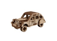 Drevené 3D puzzle – model súťažného auta 2 (Citroen 2CV)