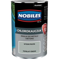 Nobiles smaltovaný chlórovaný kaučuk Stredne šedý 0,9L