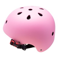 Nastaviteľná prilba pre dieťa na kolieskové korčule, ružová M