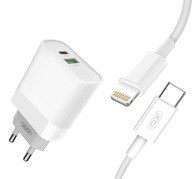 NÁSTENNÁ NABÍJAČKA XO-L64 + BLESKOVÝ KÁBEL USB-C