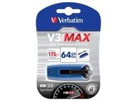 USB 3.0 kľúč Verbatim 64GB V3 MAX