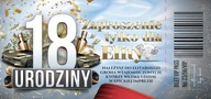 k 18. narodeninám VIP pozvánky s kupónom 10 ks ZDL 1