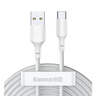 USB-A - USB-C kábel Baseus Simple Wisdom 5A 40W Xi