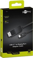 Goobay 51767 USB-C - kábel Display Port 1,2 m