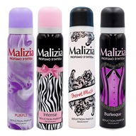 Malizia Sada 4 ks deodorantov v spreji PURPLE INTENSE BURLESQUE SECRET MUSK