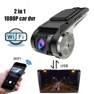 HD 1080P Auto DVR Dash Video Rekordér WIFI Android