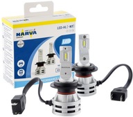 NARVA LED žiarovky H7 6500K 12V 24V 24W - 2 kusy