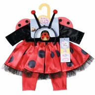 Baby Born 871492 Šaty Lady Bug - Pre bábiku 43 cm