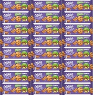 Čokoládové sušienky Milka Pieguski Čoko oriešky lieskové 120g x24