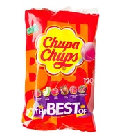 CHUPA CHUPS OVOCNÉ LOLÍKY PRE DETI MIX 120 ks