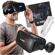 VIRTUÁLNE OKULIAROVÉ OKULIARE PRE 3D HERNÉ FILMY 360 VR VIRTUÁLNA REALITA