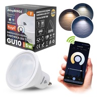 LED žiarovka SMART GU10 5W WW-NW-CW Wi-Fi TUYA CCT