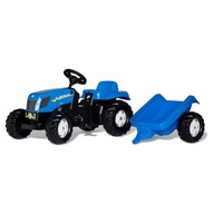 ROLLY TOYS PEDÁLOVÝ TRAKTOR NEW HOLLAND TRAILER