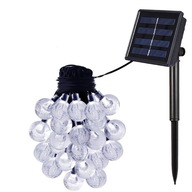 30 LED SOLÁRNE ZÁHRADNÉ LAMPY VODEODOLNÉ 6M