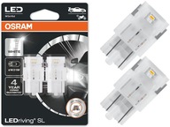 OSRAM LEDRIVING ŽIAROVKY W21W BIELA ​​12V 6000K