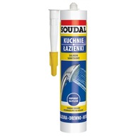 Sanitárny silikón 280 ml biely SOUDAL