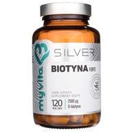 Biotín Forte 2500 mcg (vitamín B7) 120 kapsúl MyVita