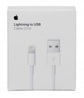 ORIGINÁLNY IPHONE APPLE USB LIGHTNING KÁBEL 2M