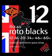 ROTOSOUND Roto Black R12-60 struny (12-60)