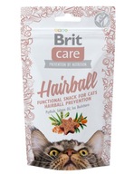 Brit CARE CAT SNACK HAIRBALL Mačka 50g